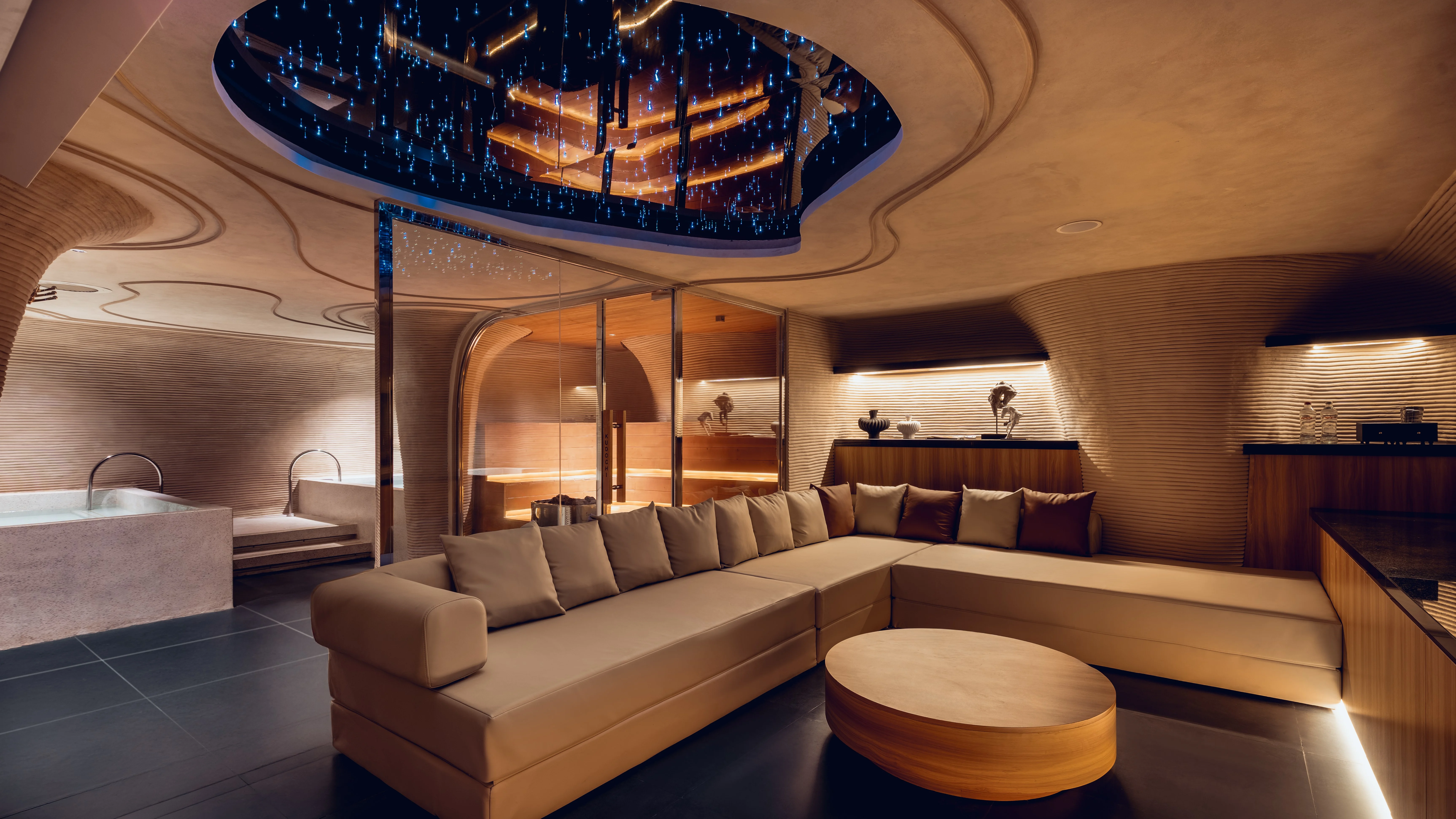 Luxury Sauna Interior